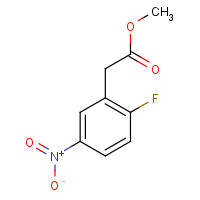 1241920-02-4 methyl 2-(2-fluoro-5-nitrophenyl)acetate chemical structure