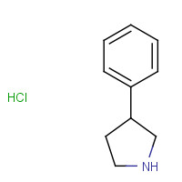 857281-02-8 3-phenylpyrrolidine;hydrochloride chemical structure