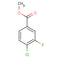 206362-87-0 methyl 4-chloro-3-fluorobenzoate chemical structure