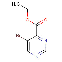 64224-59-5 ethyl 5-bromopyrimidine-4-carboxylate chemical structure