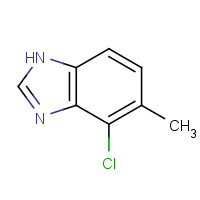 935873-40-8 4-chloro-5-methyl-1H-benzimidazole chemical structure