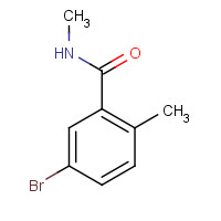 1290634-39-7 5-bromo-N,2-dimethylbenzamide chemical structure
