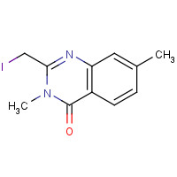 1263413-63-3 2-(iodomethyl)-3,7-dimethylquinazolin-4-one chemical structure
