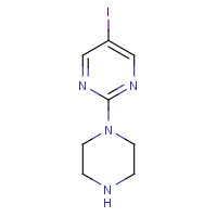 95847-41-9 5-iodo-2-piperazin-1-ylpyrimidine chemical structure