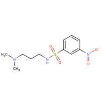 321716-93-2 N-[3-(dimethylamino)propyl]-3-nitrobenzenesulfonamide chemical structure