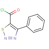 683274-47-7 4-phenylthiadiazole-5-carbonyl chloride chemical structure