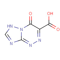 57351-60-7 4-oxo-6H-[1,2,4]triazolo[5,1-c][1,2,4]triazine-3-carboxylic acid chemical structure