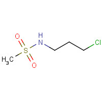57590-72-4 N-(3-chloropropyl)methanesulfonamide chemical structure