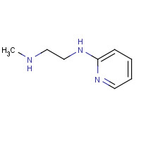 104484-59-5 N-methyl-N'-pyridin-2-ylethane-1,2-diamine chemical structure