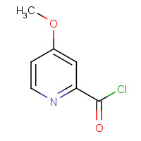 124050-26-6 4-methoxypyridine-2-carbonyl chloride chemical structure