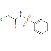 17811-63-1 N-(benzenesulfonyl)-2-chloroacetamide chemical structure