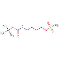 174626-25-6 4-[(2-methylpropan-2-yl)oxycarbonylamino]butyl methanesulfonate chemical structure