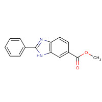 69570-97-4 methyl 2-phenyl-3H-benzimidazole-5-carboxylate chemical structure