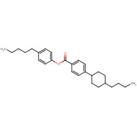 90937-41-0 (4-pentylphenyl) 4-(4-butylcyclohexyl)benzoate chemical structure