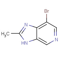 929074-39-5 7-bromo-2-methyl-3H-imidazo[4,5-c]pyridine chemical structure