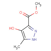 64623-66-1 methyl 4-hydroxy-5-methyl-1H-pyrazole-3-carboxylate chemical structure