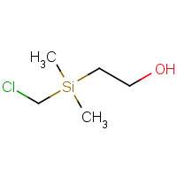 86392-91-8 2-[chloromethyl(dimethyl)silyl]ethanol chemical structure