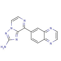 1360612-67-4 8-quinoxalin-6-yl-[1,2,4]triazolo[1,5-a]pyrazin-2-amine chemical structure