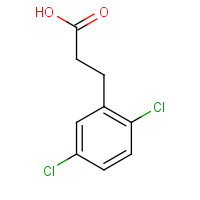 68034-76-4 3-(2,5-dichlorophenyl)propanoic acid chemical structure