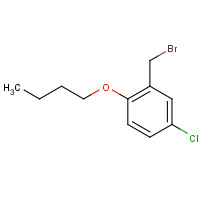 1094373-15-5 2-(bromomethyl)-1-butoxy-4-chlorobenzene chemical structure