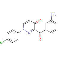 1314394-26-7 3-(3-aminobenzoyl)-1-(4-chlorophenyl)pyridazin-4-one chemical structure