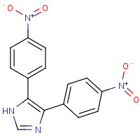 92438-74-9 4,5-bis(4-nitrophenyl)-1H-imidazole chemical structure