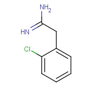 55154-88-6 2-(2-chlorophenyl)ethanimidamide chemical structure