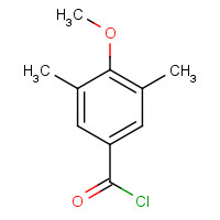 21668-34-8 4-methoxy-3,5-dimethylbenzoyl chloride chemical structure