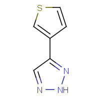 369363-69-9 4-thiophen-3-yl-2H-triazole chemical structure