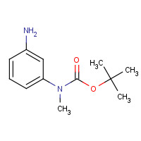528882-16-8 tert-butyl N-(3-aminophenyl)-N-methylcarbamate chemical structure