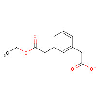 113520-28-8 2-[3-(2-ethoxy-2-oxoethyl)phenyl]acetate chemical structure