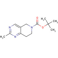 210538-72-0 tert-butyl 2-methyl-7,8-dihydro-5H-pyrido[4,3-d]pyrimidine-6-carboxylate chemical structure