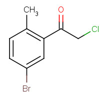 1312810-83-5 1-(5-bromo-2-methylphenyl)-2-chloroethanone chemical structure