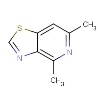 1208988-47-9 4,6-dimethyl-[1,3]thiazolo[4,5-c]pyridine chemical structure
