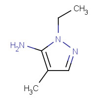 3702-13-4 2-ethyl-4-methylpyrazol-3-amine chemical structure