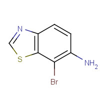 769-20-0 7-bromo-1,3-benzothiazol-6-amine chemical structure