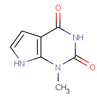 606490-90-8 1-methyl-7H-pyrrolo[2,3-d]pyrimidine-2,4-dione chemical structure