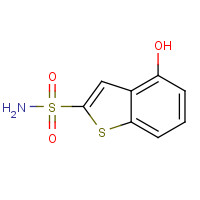 96803-90-6 4-hydroxy-1-benzothiophene-2-sulfonamide chemical structure