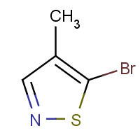 503427-04-1 5-bromo-4-methyl-1,2-thiazole chemical structure