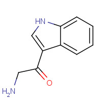 87084-40-0 2-amino-1-(1H-indol-3-yl)ethanone chemical structure