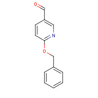 635712-99-1 6-phenylmethoxypyridine-3-carbaldehyde chemical structure