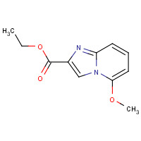 1254170-70-1 ethyl 5-methoxyimidazo[1,2-a]pyridine-2-carboxylate chemical structure