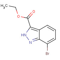 885279-56-1 ethyl 7-bromo-2H-indazole-3-carboxylate chemical structure