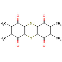 22698-81-3 2,3,7,8-tetramethylthianthrene-1,4,6,9-tetrone chemical structure