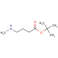 138007-25-7 tert-butyl 4-(methylamino)butanoate chemical structure