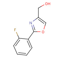 885274-00-0 [2-(2-fluorophenyl)-1,3-oxazol-4-yl]methanol chemical structure