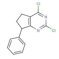 1263868-24-1 2,4-dichloro-7-phenyl-6,7-dihydro-5H-cyclopenta[d]pyrimidine chemical structure