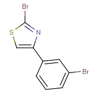 886367-82-4 2-bromo-4-(3-bromophenyl)-1,3-thiazole chemical structure