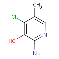 1003710-69-7 2-amino-4-chloro-5-methylpyridin-3-ol chemical structure