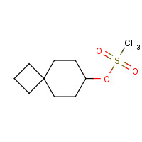 1544665-24-8 spiro[3.5]nonan-7-yl methanesulfonate chemical structure